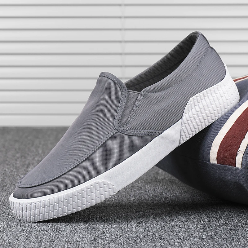 Мужские холщовые Туфли-эспадрильи Повседневные слипоны дышащие лоферы