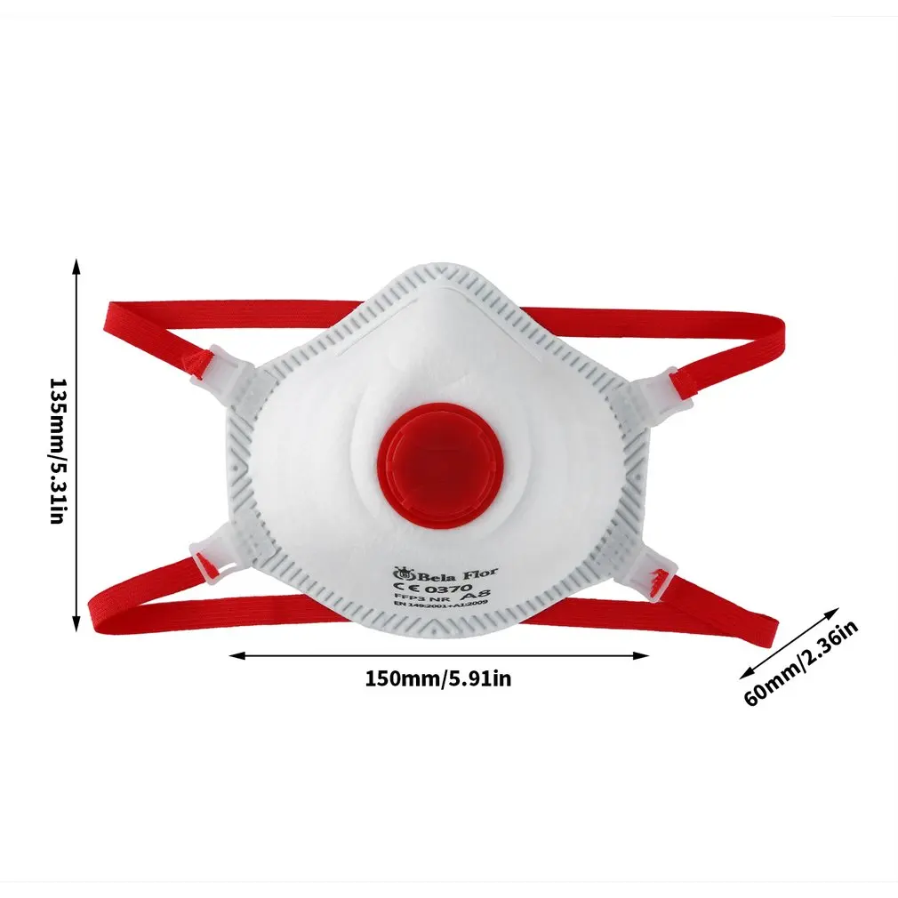 

10-1000Pcs CE FFP3 Mask Adjustable Head-mounted Protective Mask Mascarillas Filter Respirator ffp3 Dust Reusable Masks