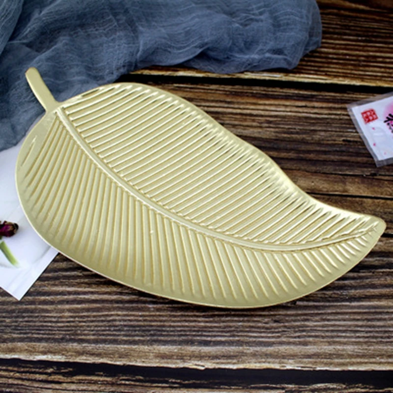 Креативный Ананасовый деревянный поднос с листьями декоративный кофейный