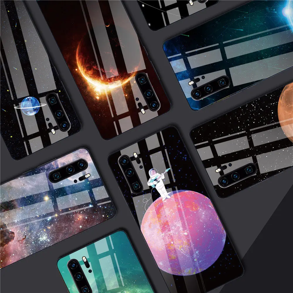 Чехол Universe для huawei P30 mate 20 P20 Lite Черный чехол телефона Honor 9 10 lite 8X Nova 3 P Smart Z