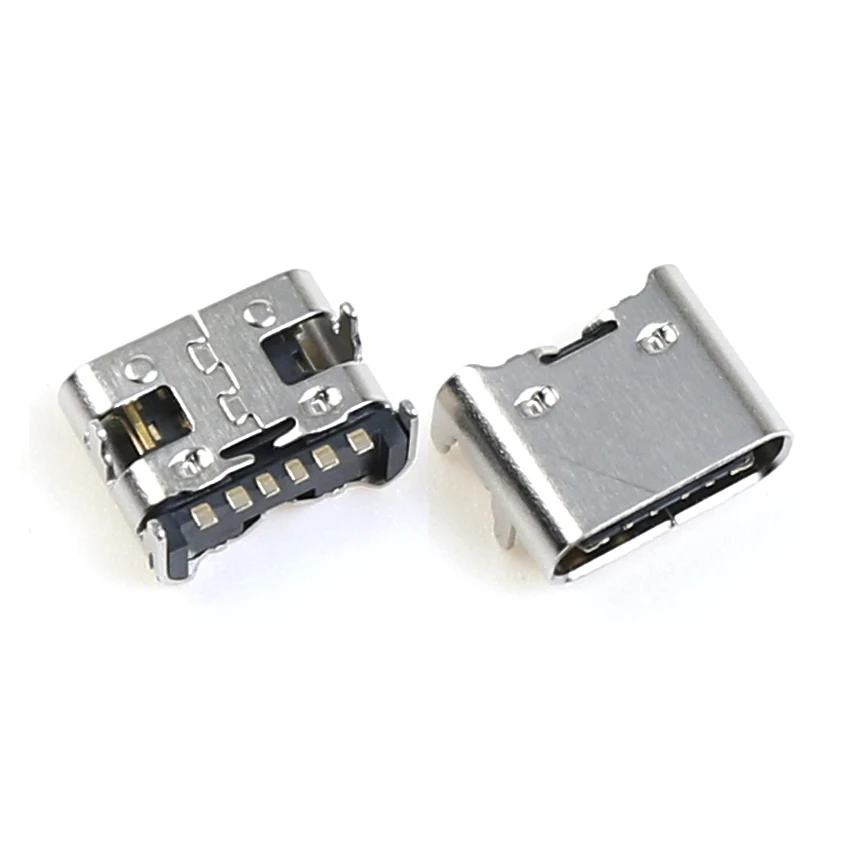 50/100 шт. разъем Micro USB 3 1 Type C для зарядного порта штекер SMD DIP Type-C гнездовой Xiaomi Huawei