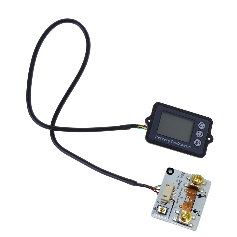 Кулометр TK15 постоянный ток 8-80 В 50 А тестер батареи для счетчика кулонов LiFePo |
