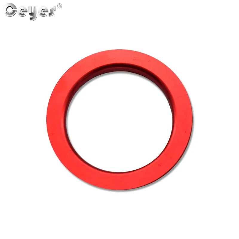 Red ring cover Ceyes автомобильные наклейки для Honda Civic Fit Авто Кнопка запуска и остановки двигателя кольца покрытие для интерьера стайлинга автомобиля - Цвет: Red ring cover