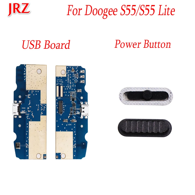 Гибкий кабель для док-станции Doogee S55 с usb-портом и зарядной платой Для Lite кнопки