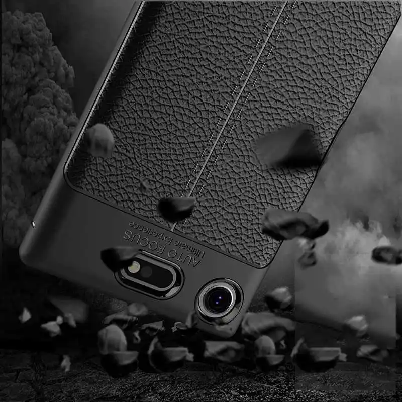 Mokoemi Личи шаблон Ударопрочный Мягкий 4," для Sony Xperia XZ1 компактный чехол для Sony Xperia XZ1 компактный чехол для сотового телефона