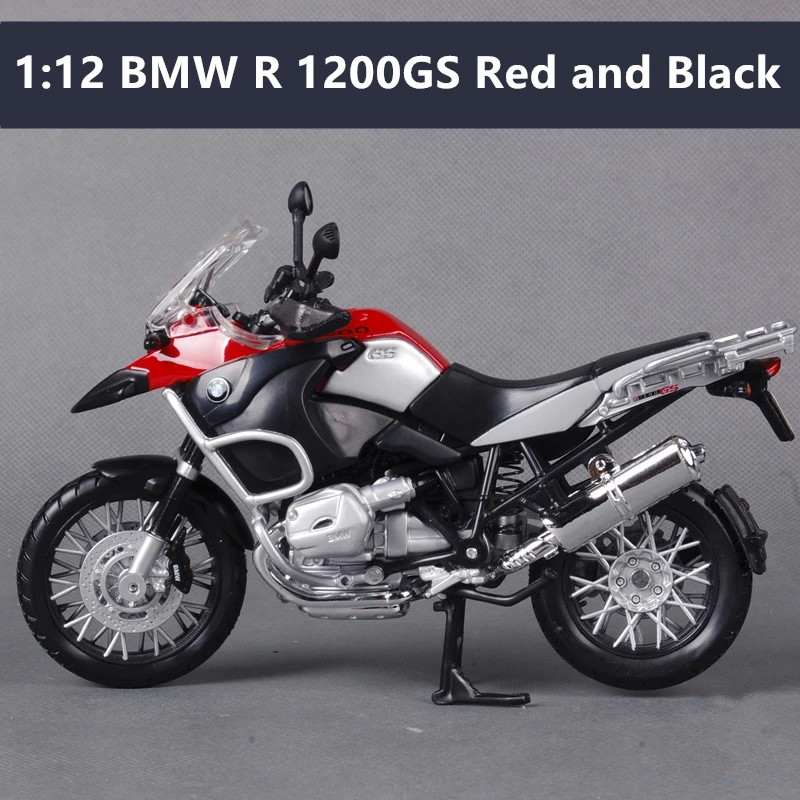BMW R1200GS Maisto 1:12 Yamaha 450F моделирование сплав Мотокросс серии авторизованный модель мотоцикла игрушечный автомобиль - Цвет: BMW R1200GS