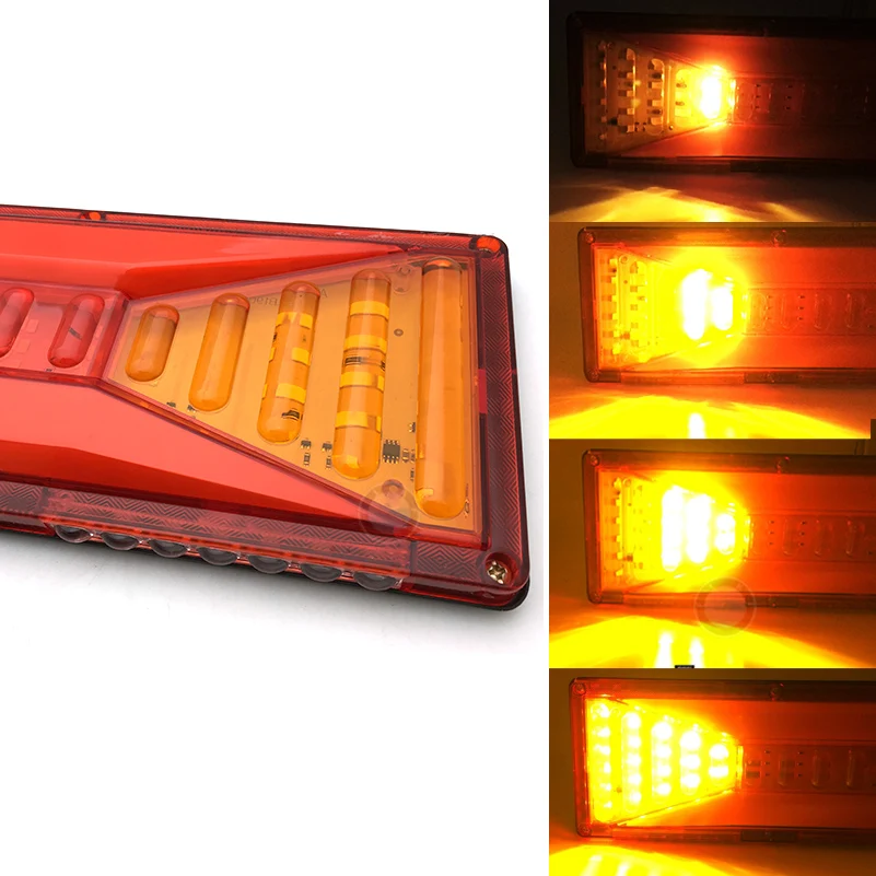 Универсальный Автомобильный задний фонарь стоп-сигнал поворотный сигнал для
