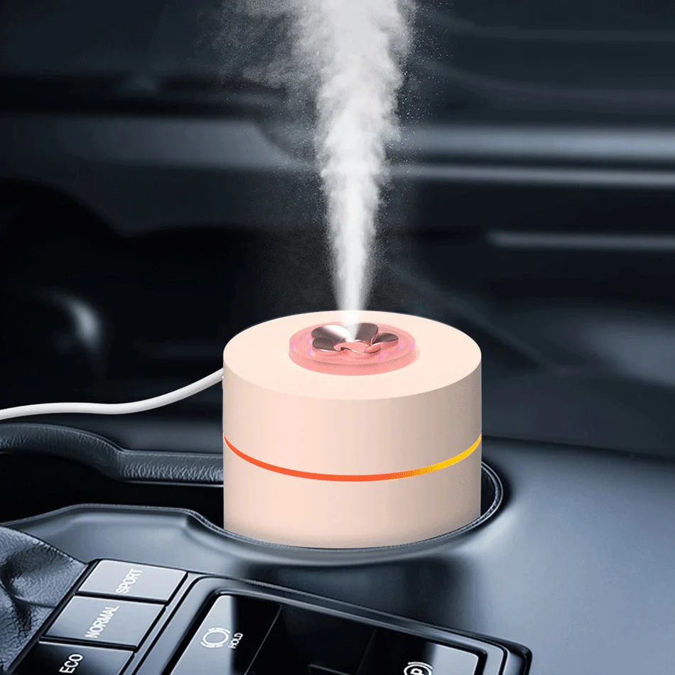 

240ML Diffuser Air Purifier Mini Humidificador Ultrasonic USB Cool Mist Maker with Color Night Lights for Home Office Car