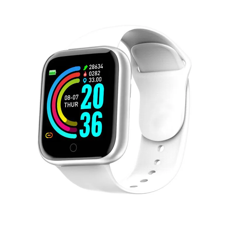 

High Quality Rohs Reloj Inteligente D20 Yiwu Y68 Smart Watch D20 Y68