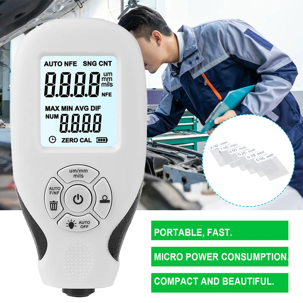 

Устройство для измерения толщины покрытия автомобиля 0-2000 мкм