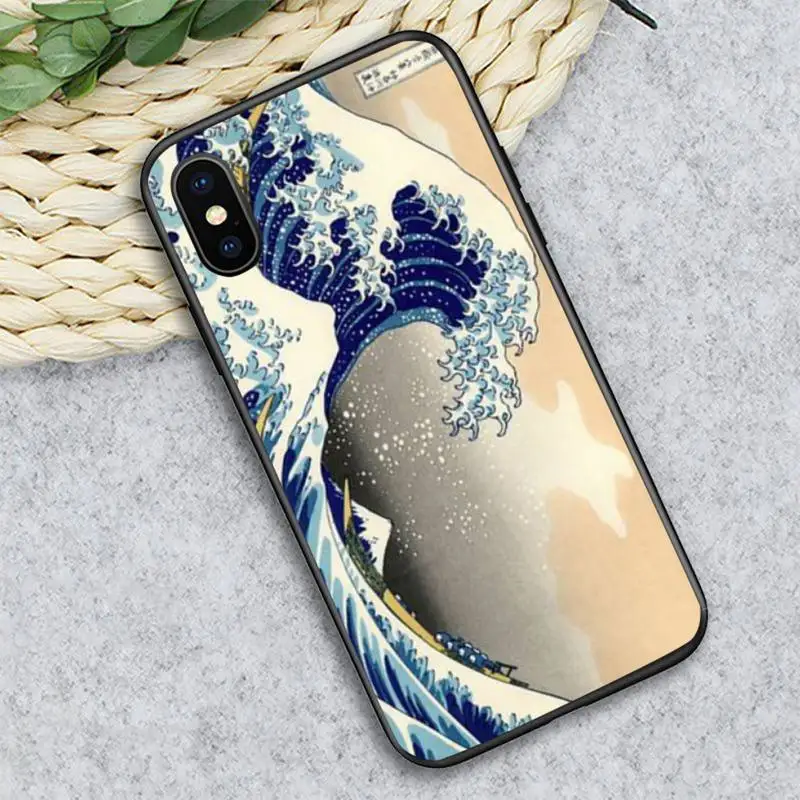 

Japan The Great Wave off Kanagawa Phone Case for iPhone 11 12 pro XS MAX 8 7 6 6S Plus X 5S SE 2020 XR mini