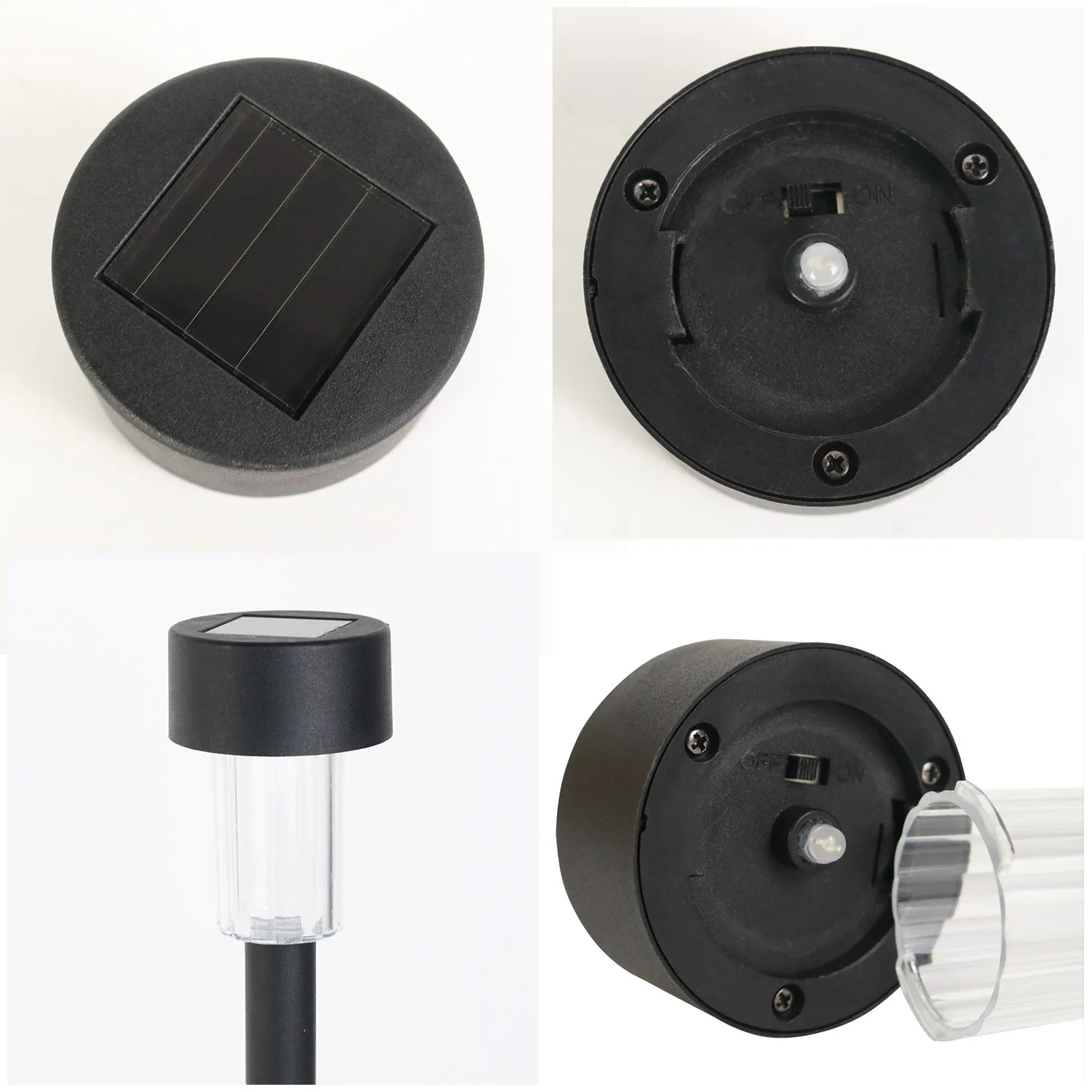 Светодиодные светильники RGB на солнечной батарее 2 шт. 300 мА ч | Лампы и освещение