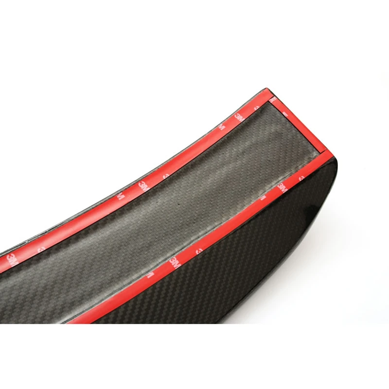 Автомобильный Стайлинг автомобильная наклейка из углеродного волокна задний