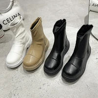 2021 winter boots women ankle boots warm pu plush winter woman shoes sneakers flats lace up ladies shoes women short snow boots