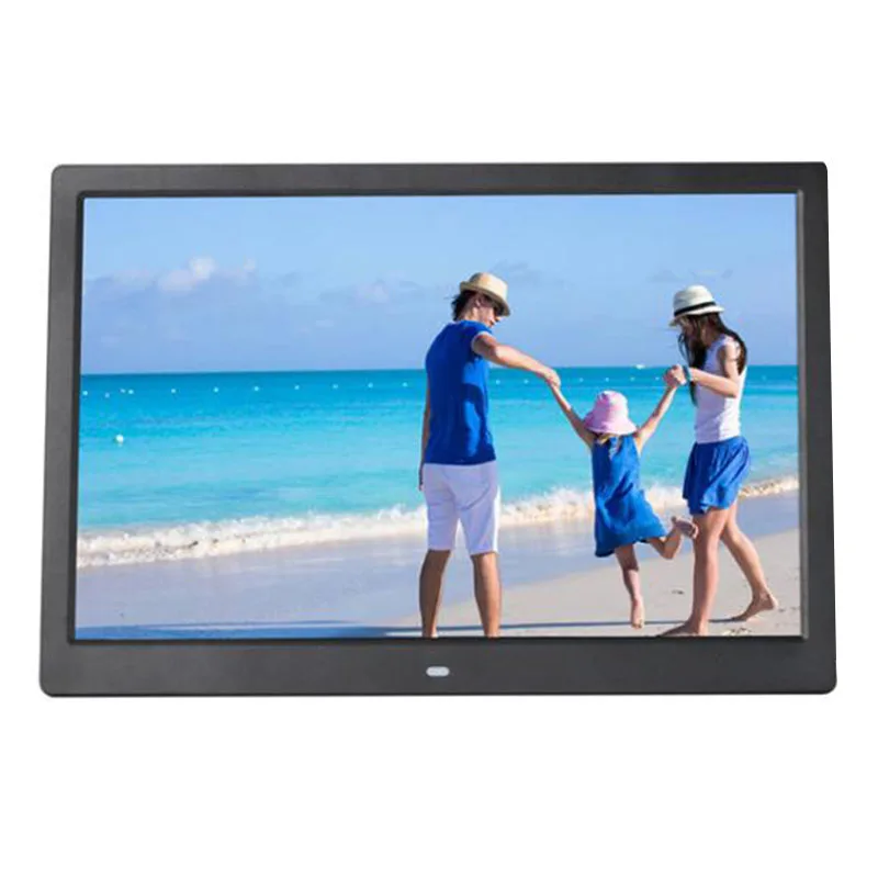 

Digital Photo Frame,15.4 Inch High Resolution Photo/Music/HD Video Player/Calendar/Player with Remote Control EU PLUG