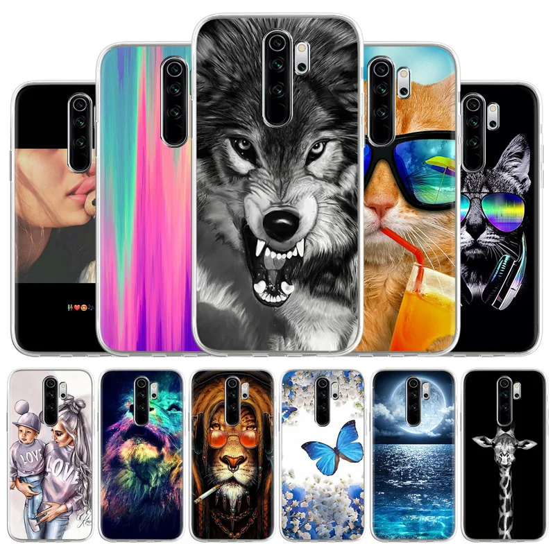 

Cartoon Silicon Case For Redmi Note 8 Pro Case Full Protective Cover For Xiaomi Redmi Note8 Pro 6.53 inch Note8 Pro Coque Bumper