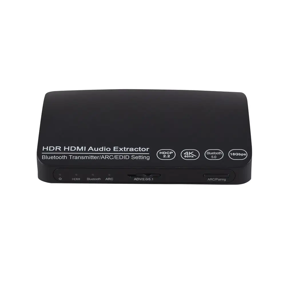 Разветвитель HDMI внешняя аудиосистема Bluetooth 5 0/4K/60 Гц аналоговый стереоэкстрактор
