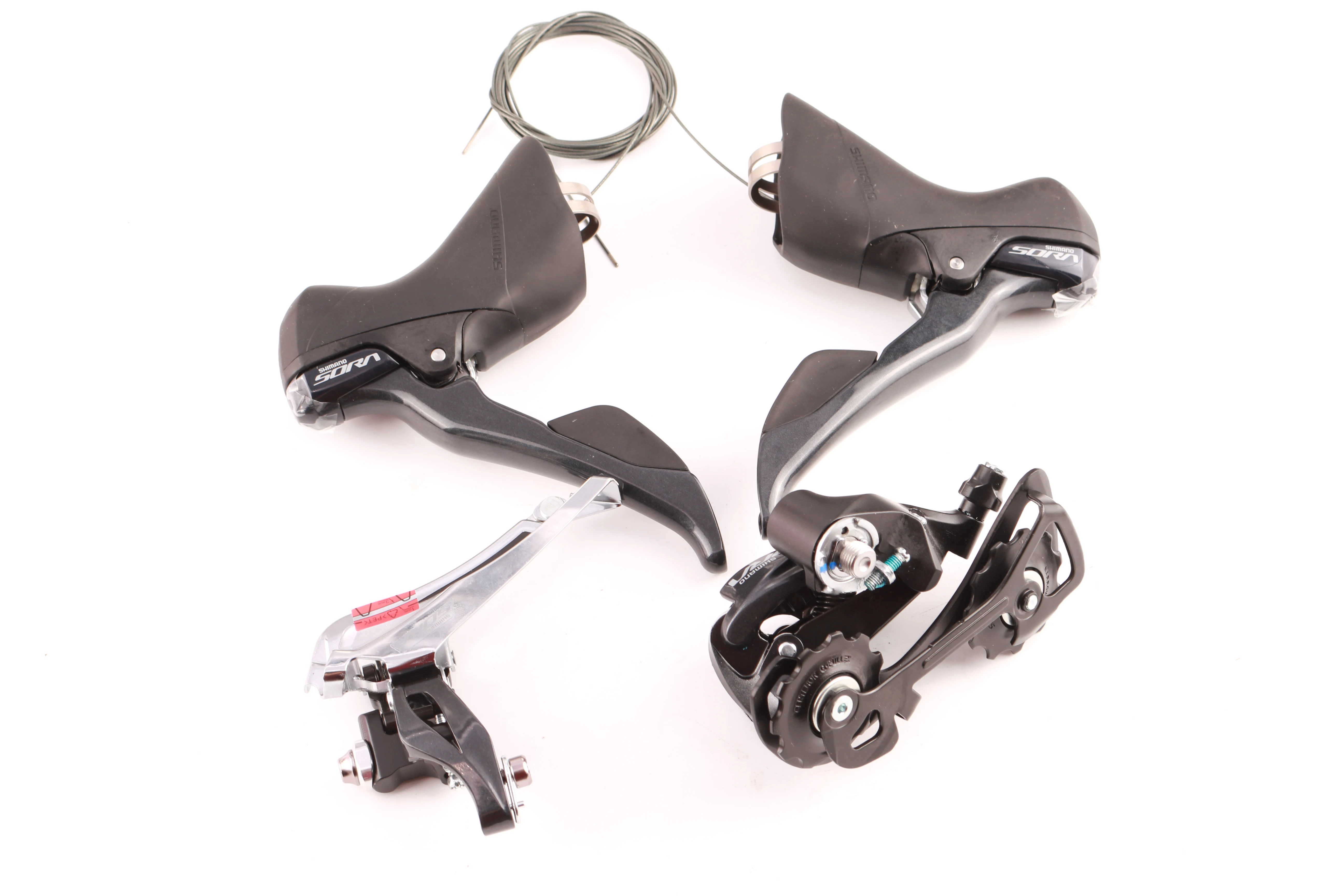 Shimano R3000 9 скорость Задняя деталь велосипеда переключатель длинная клетка GS shifter+ Передняя Задняя+ переключатель