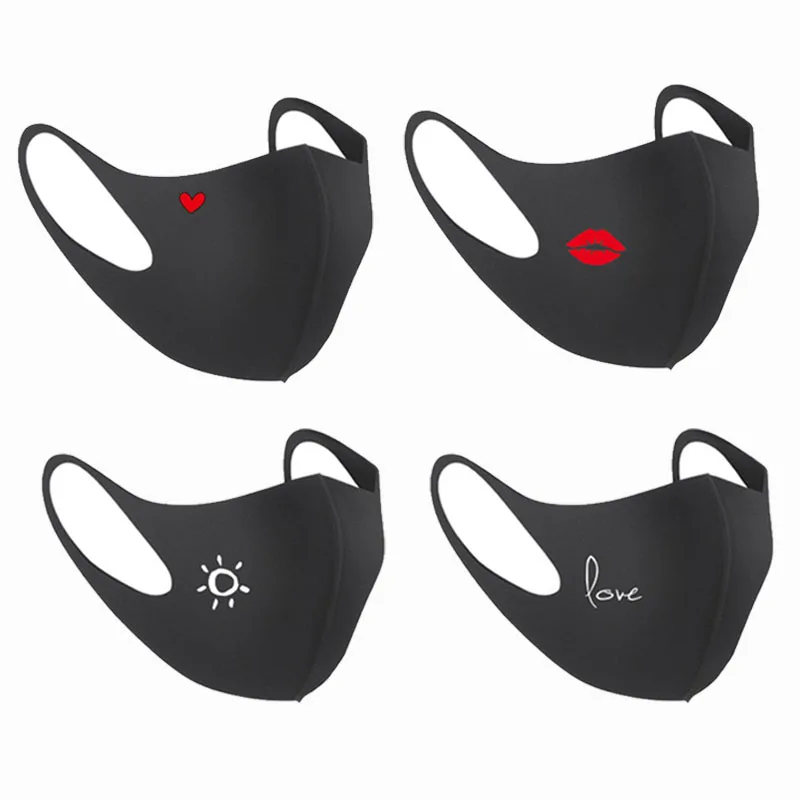 Пылезащитная маска с мультяшным рисунком для мужчин и женщин M6CD|Женские маски| |