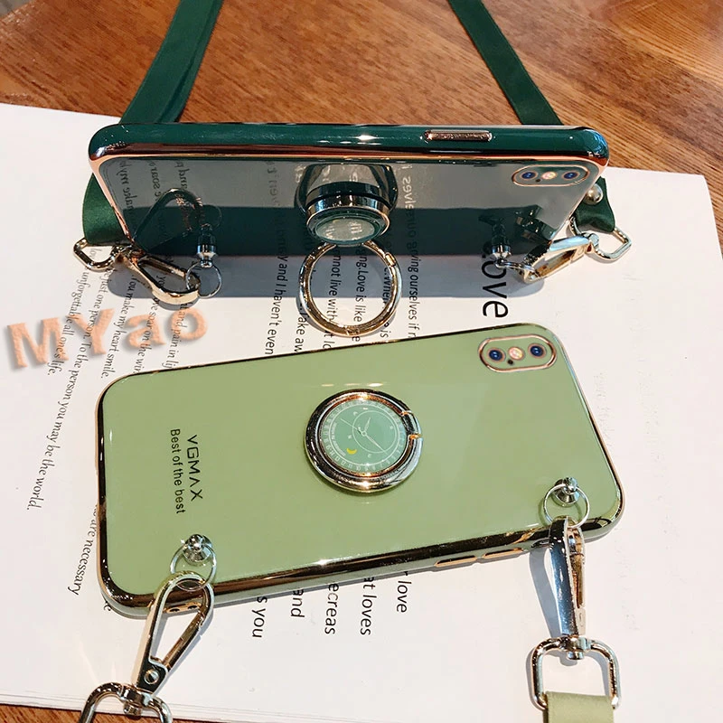 Чехол с ремешком через плечо для Xiaomi Redmi Note 5 7 7A K20 K30 Pro 5Plus Mi CC9 CC9E A1 A2 A3 Lite чехол