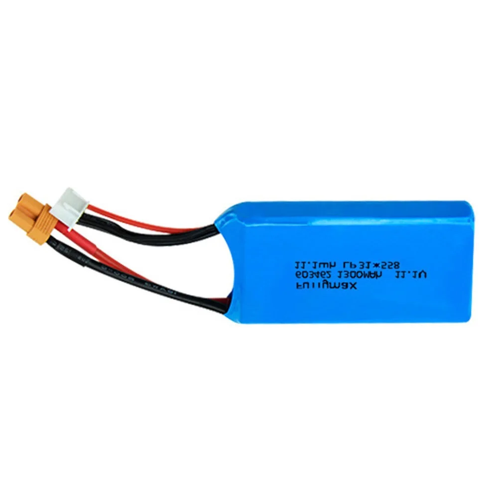 Обновленная батарея Lipo 11 1 в 1300 мАч для WLtoys X450 Airplane FPV RC Drone запасные части замена