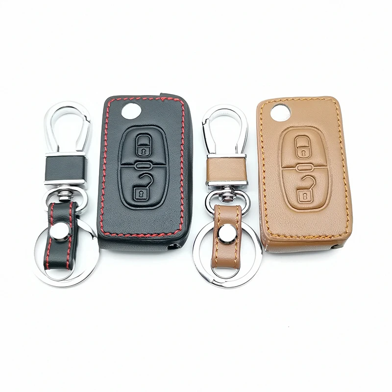 3 buttons remote control car key cover For Peugeot 107 206 207 307 407 308 607 Citroen C2 C3 C4 C5 C6 C8 Car wallet shell | Автомобили и