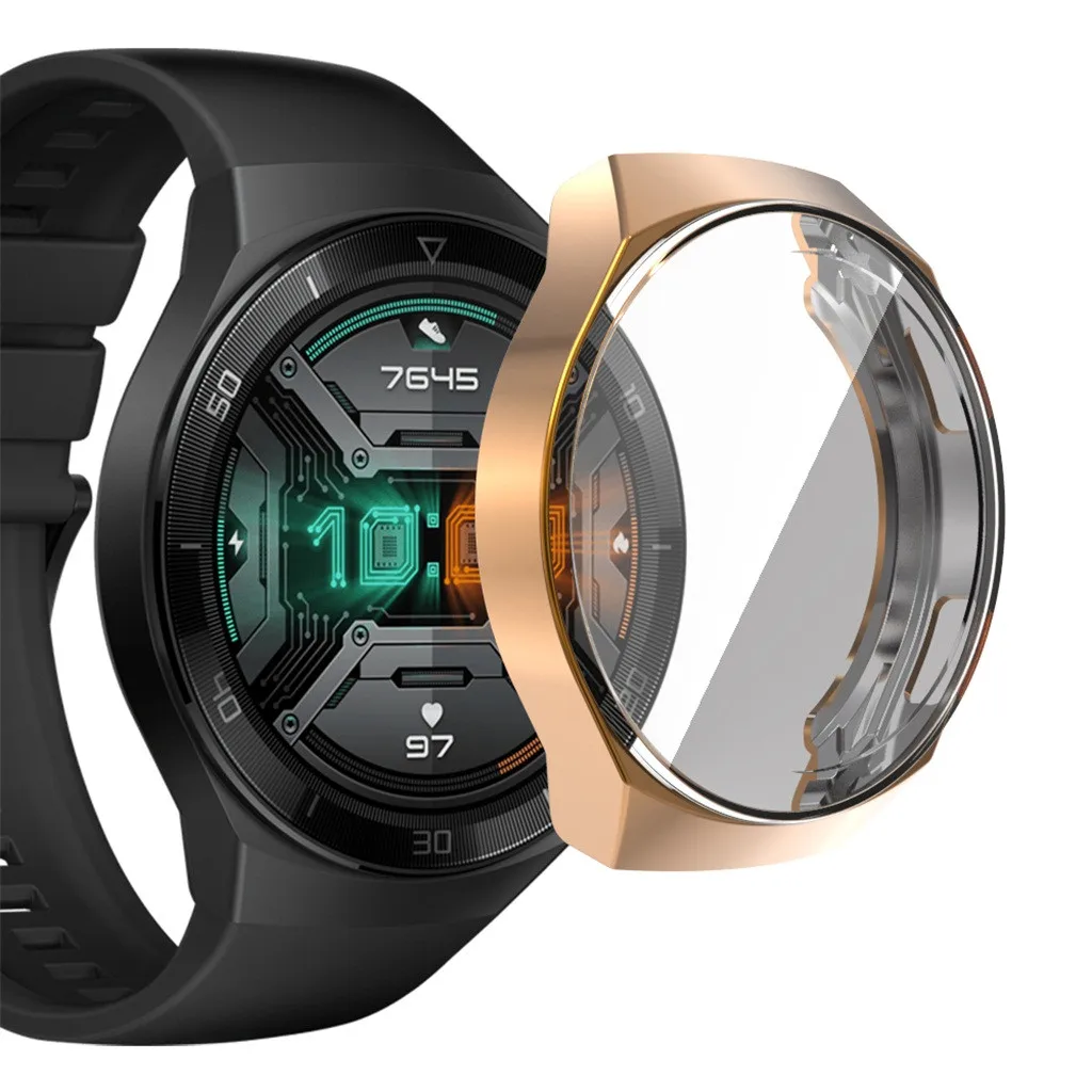 Чехол из ТПУ для Huawei Watch GT2e Smart GT / GT2 46 мм мягкий полноразмерный защитный чехол