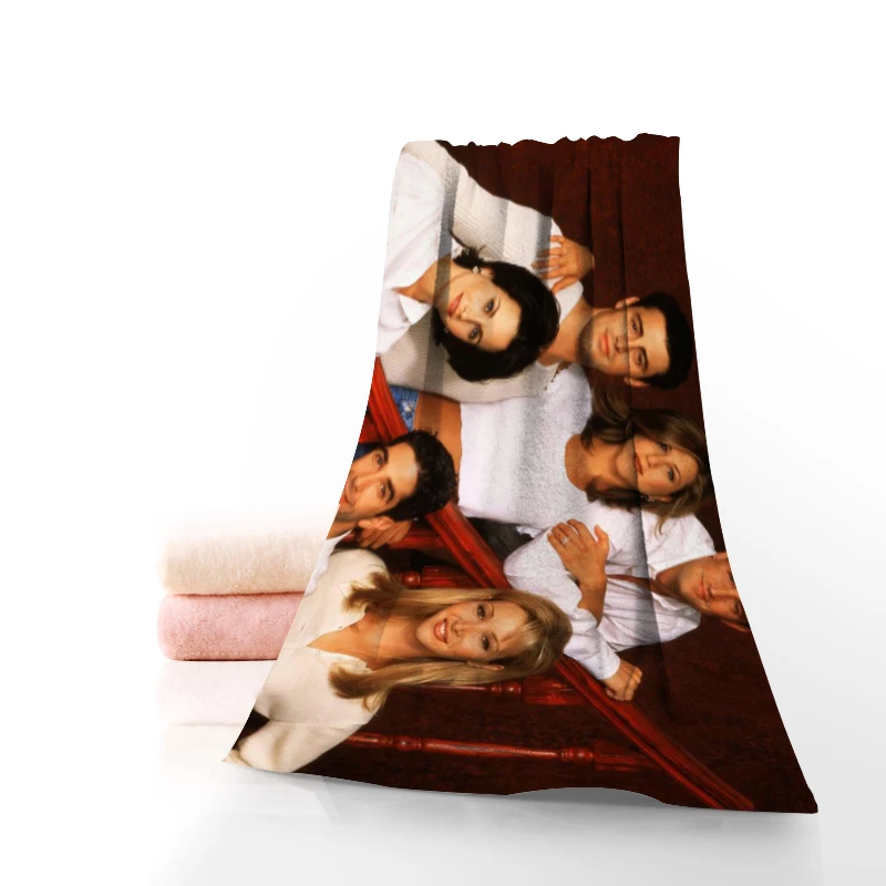 Новое поступление полотенце для ТВ Friends многоцветное пляжное банное из