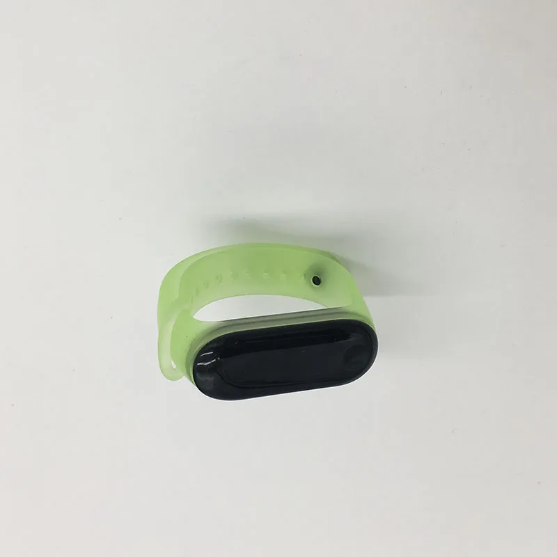M3 M4 smartband ремешок замена Смарт-часы Прозрачный Цветной силиконовый ремень для xiaomi mi band 3 4 ремешок для xio mi