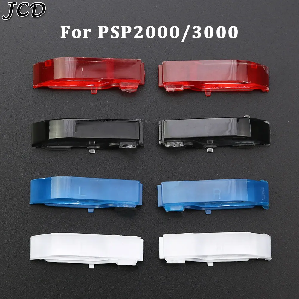 

JCD Red/ Black/ Blue/ White Color L R Trigger Button replacement for PSP2000 PSP3000 Left Right LR button for PSP 2000 3000