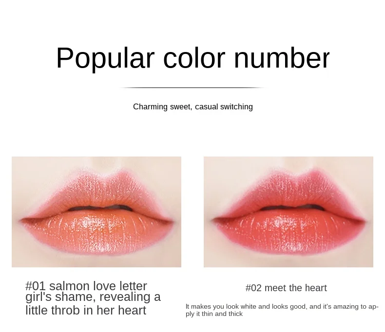 TT Love mantiene la belleza Candy Kisses Love l&aacute;piz labial Cameo marr&oacute;n ciruela naranja Maogeping maquillaje p&uacute;blico-3