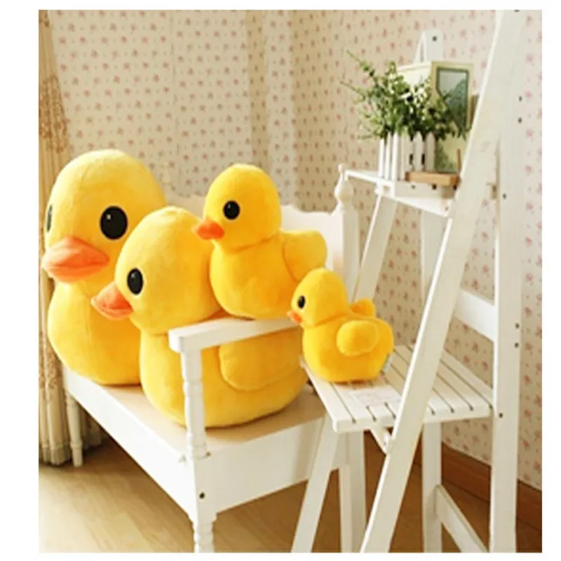 

Giant New Arrival Stuffed Dolls Rubber Duckling Hongkong Big Yellow Duck Plush Toys Hot Sale Best Gifts for Children Girls