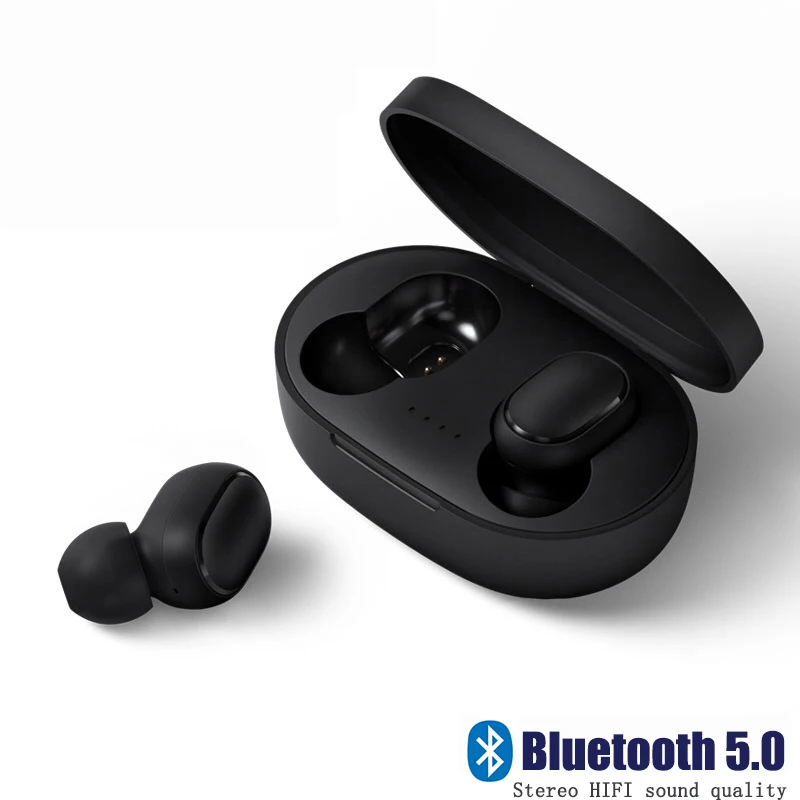 xiaomi airdots A6S TWS bluetooth наушники стерео Hi Fi бас гарнитура большой емкости