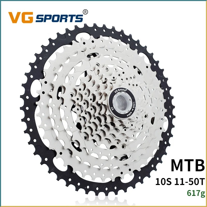 

Кассета велосипедная VG SPORTS, 10 скоростей, 11-50T