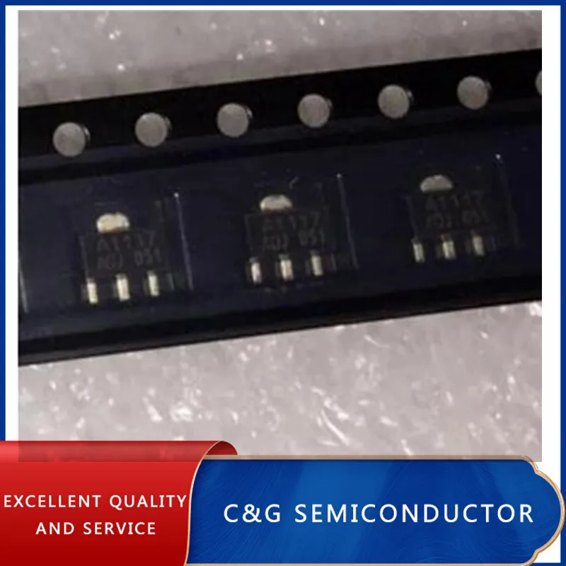 100 шт. AMS1117-ADJ AMS1117-3.3V 1117-ADJ ADJ 3 V 5V SOT89 SOT-89 SMD регулятор напряжения | Электронные