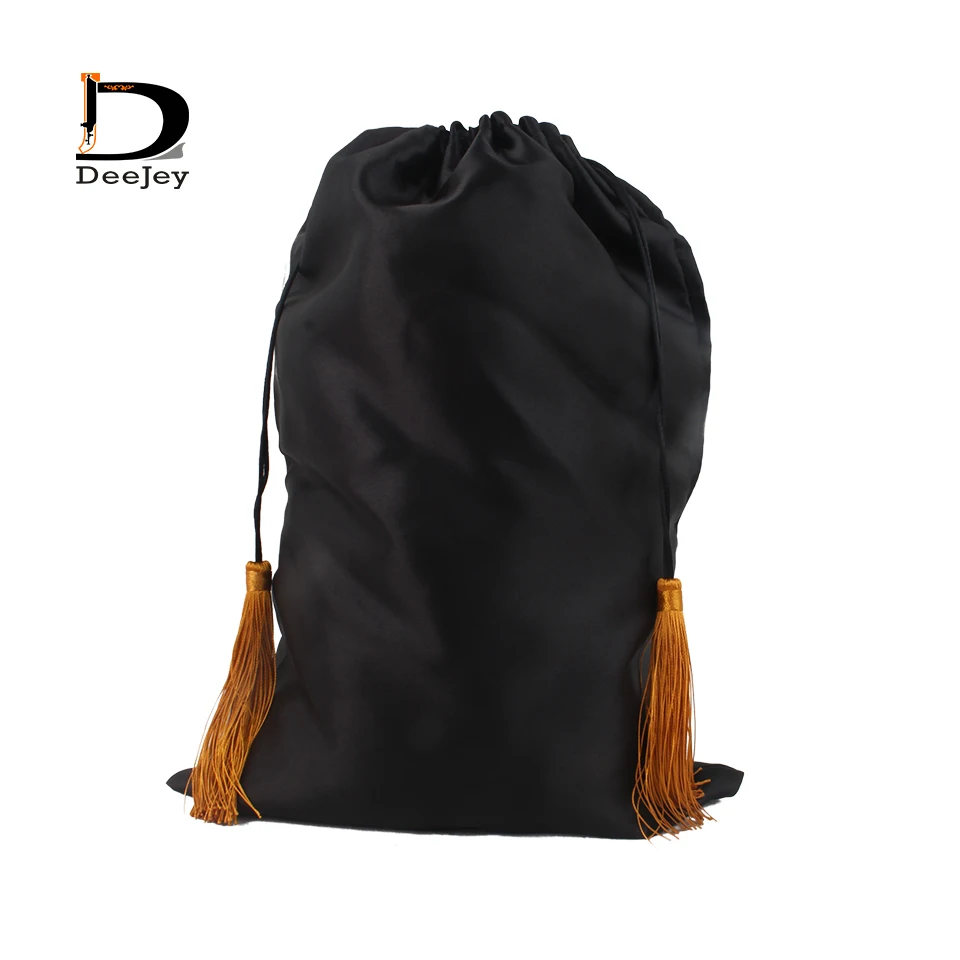 28x40 см Чистый Белый Розовый Черный натуральные волосы упаковка атласная шелковая