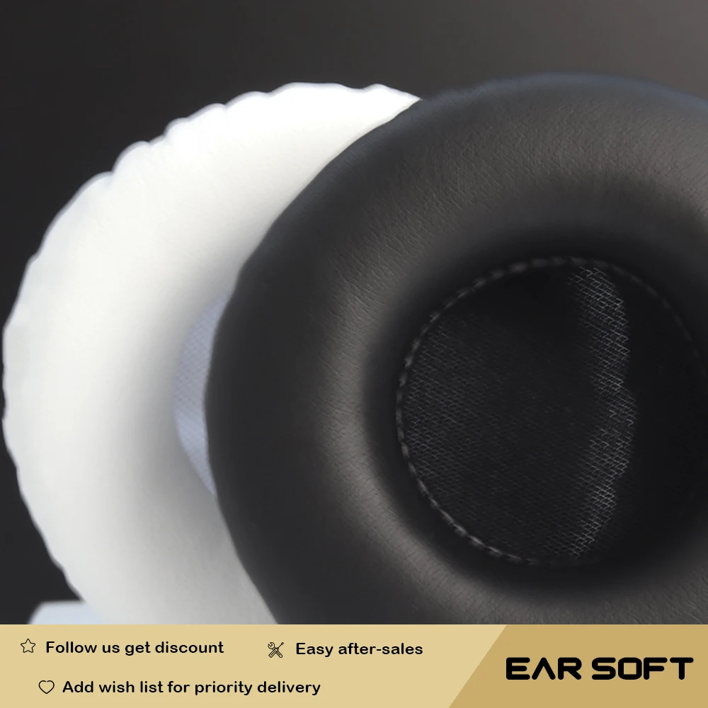 

Earsoft Replacement Ear Pads Cushions for EDIFIER HECATE G4 Headphones Earphones Earmuff Case Sleeve Accessories