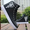 White Sneakers Man Vulcanized Sneakers Male Comfortable High Top Shoes Men 2