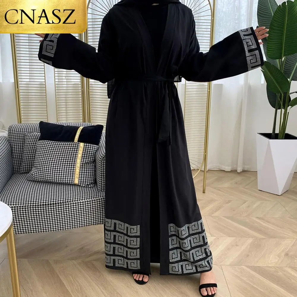 Новинка 2020 мусульманская модная женская Abaya Дубай размер Средний Восток арабский