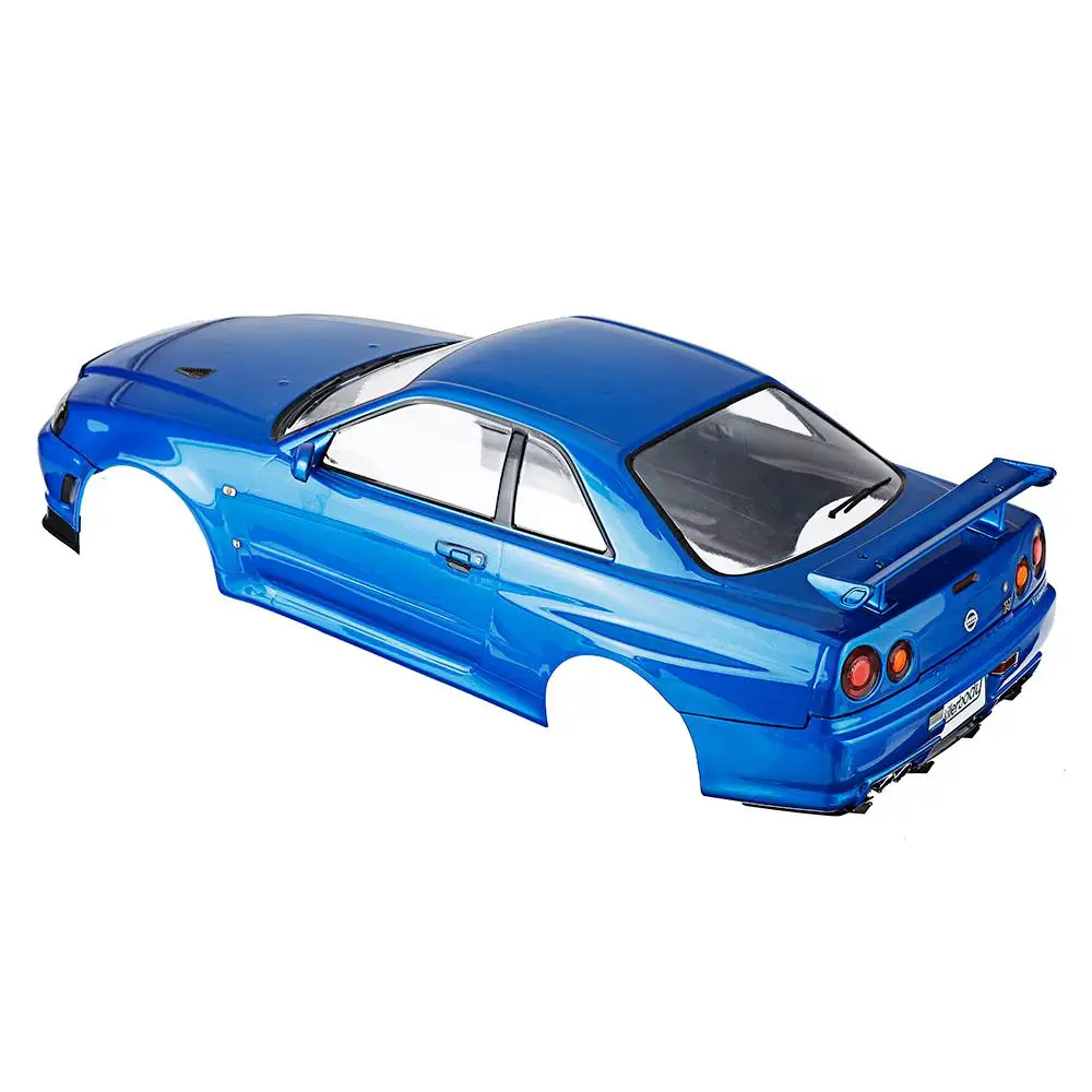 

Killerbody 48716 Nissan Skyline (R34) готовый Корпус кузова для 1:10, для путешествий, автозапчасти, дистанционное управление, автомобильные аксессуары