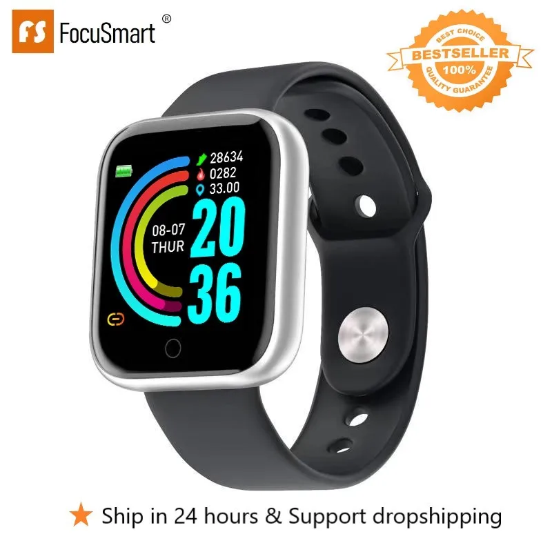 Смарт часы FocuSmart 2020 фитнес браслет трекер активности монитор сердечного ритма