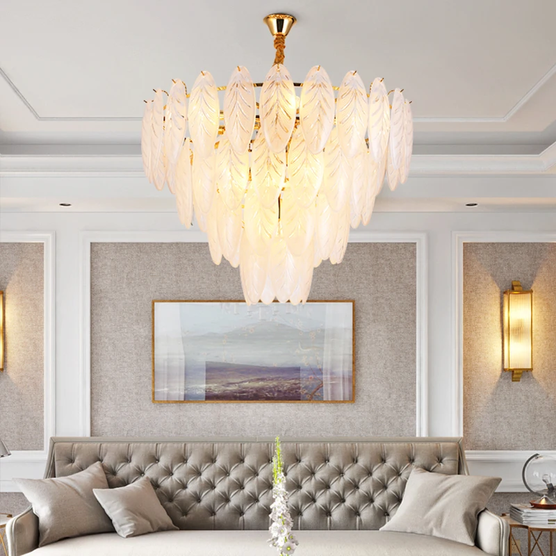 

Postmodern chandelier creative living room dining room bedroom modern minimalist nordic light luxury crystal lamp