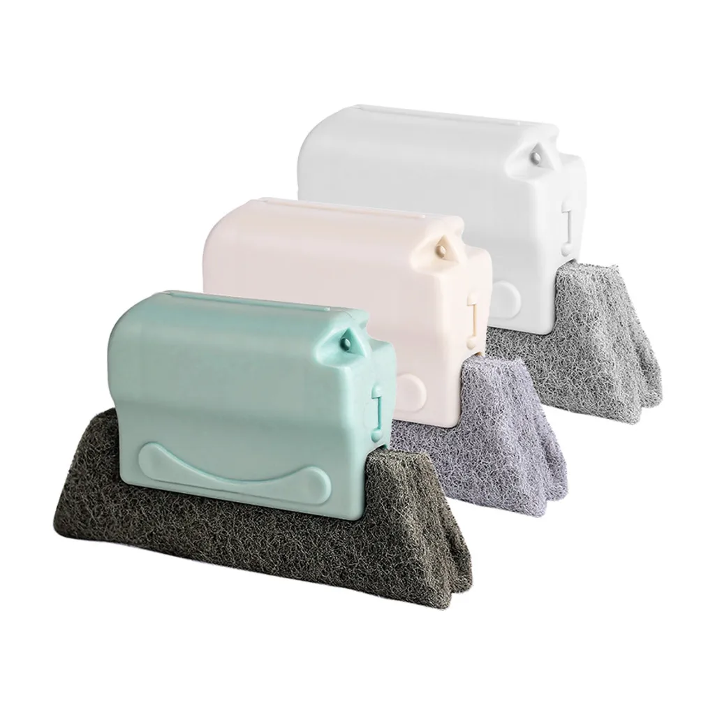 Чистящая ткань оконные канавки щётка кухонный очиститель инструмент для