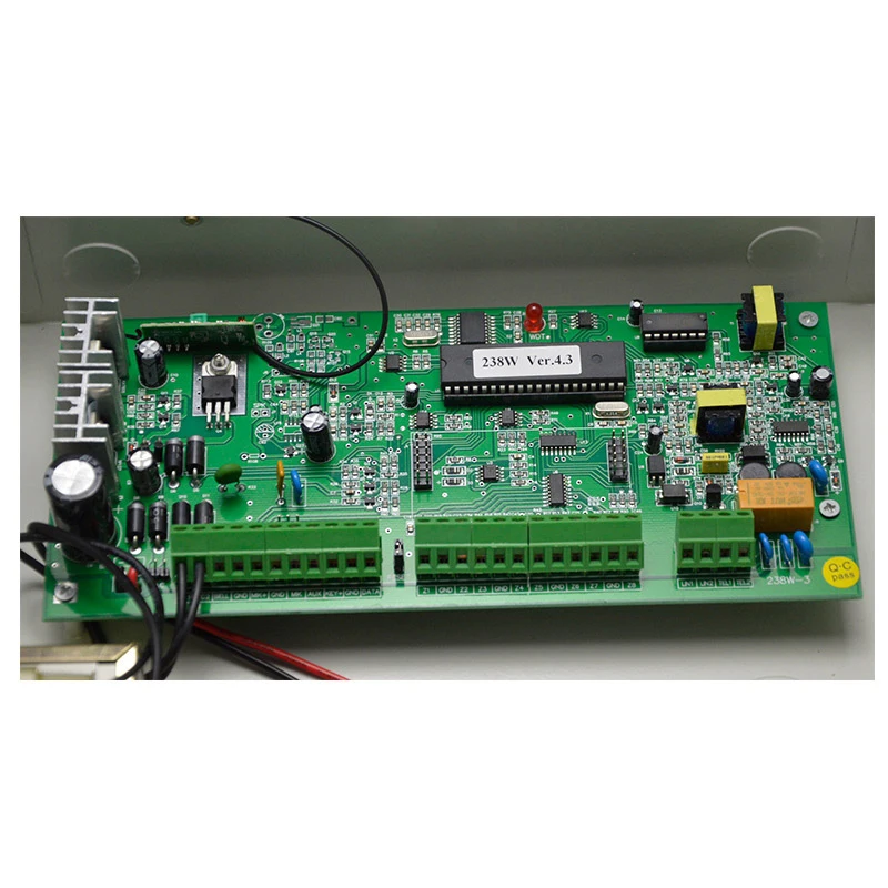 factory sale metal box security home pstn alarm system 8 wired and 16 wireless zones link to smoke detector pir motion detect free global shipping