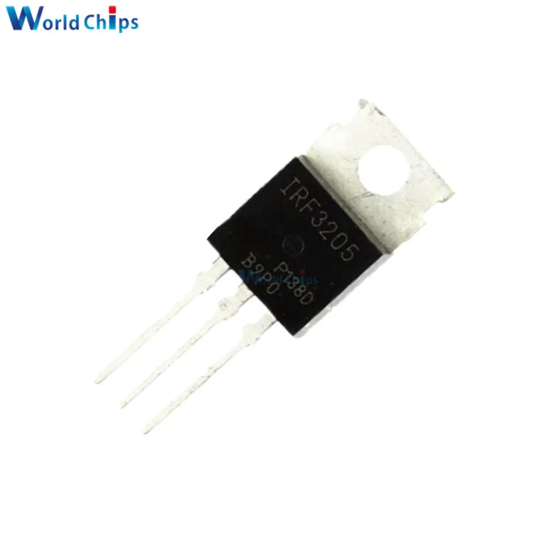 10 шт. IRF3205 IRF3205PBF MOSFET mosft 55В 98A 8 МОМ 97.3nC-220