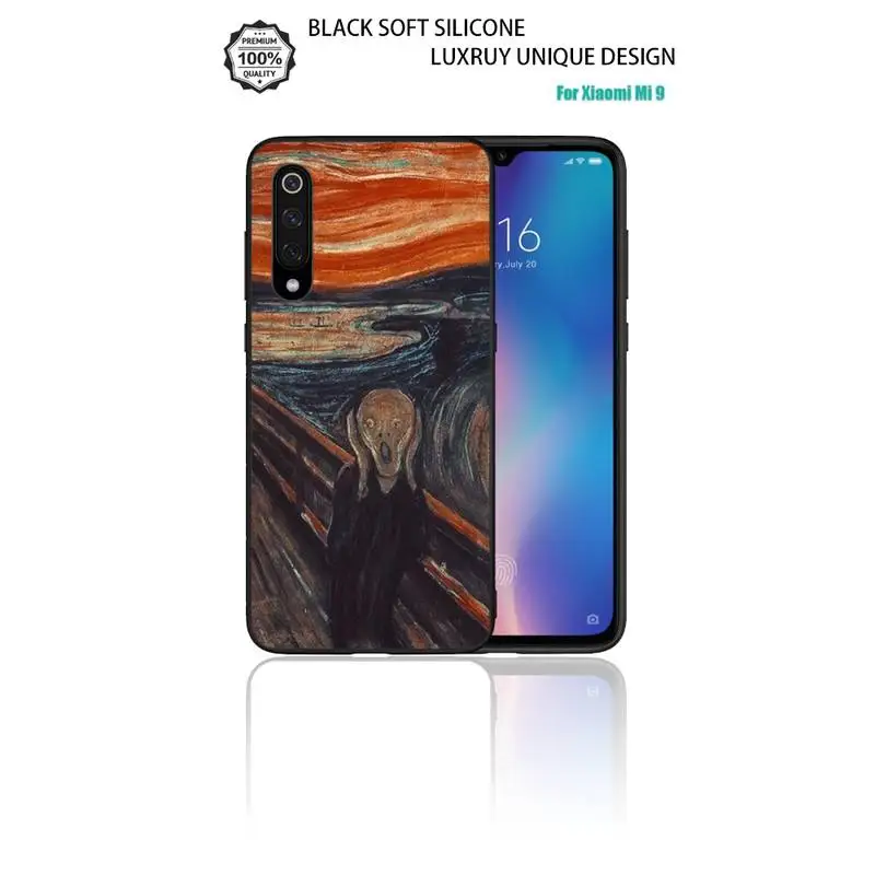 

Van Gogh painting case coque fundas etui for xiaomi note max mi 3 7 8 9se Redmi 7 7a 8 8t 10 pro lite cases cover