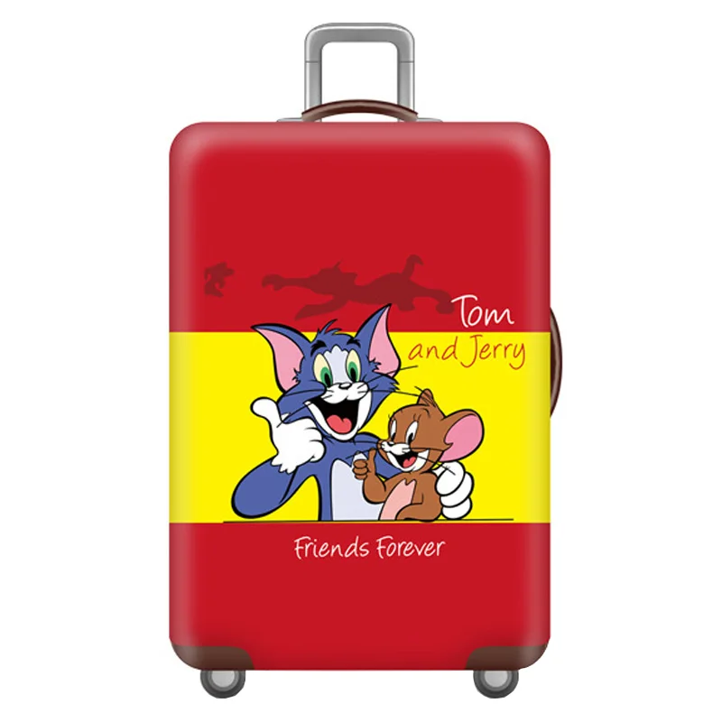 D Luggage cover Эластичный Чехол для багажа, защитный чехол для багажа, Чехол для багажа 18-32 дюймов, чехол для чемодана, пылезащитный чехол, аксессуары для путешествий - Цвет: D Luggage cover