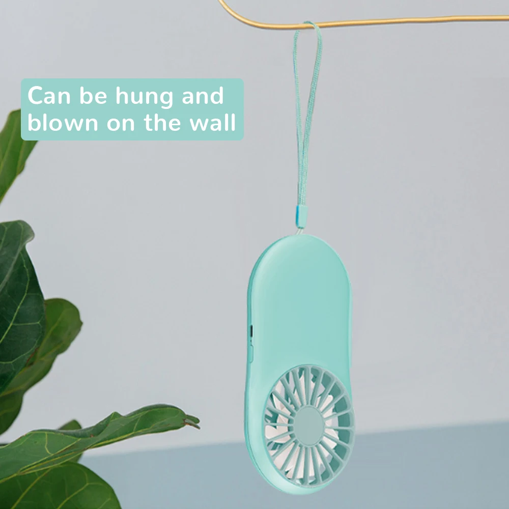 Летний кулер портативный вентилятор ручной USB перезаряжаемый Мини Складной для