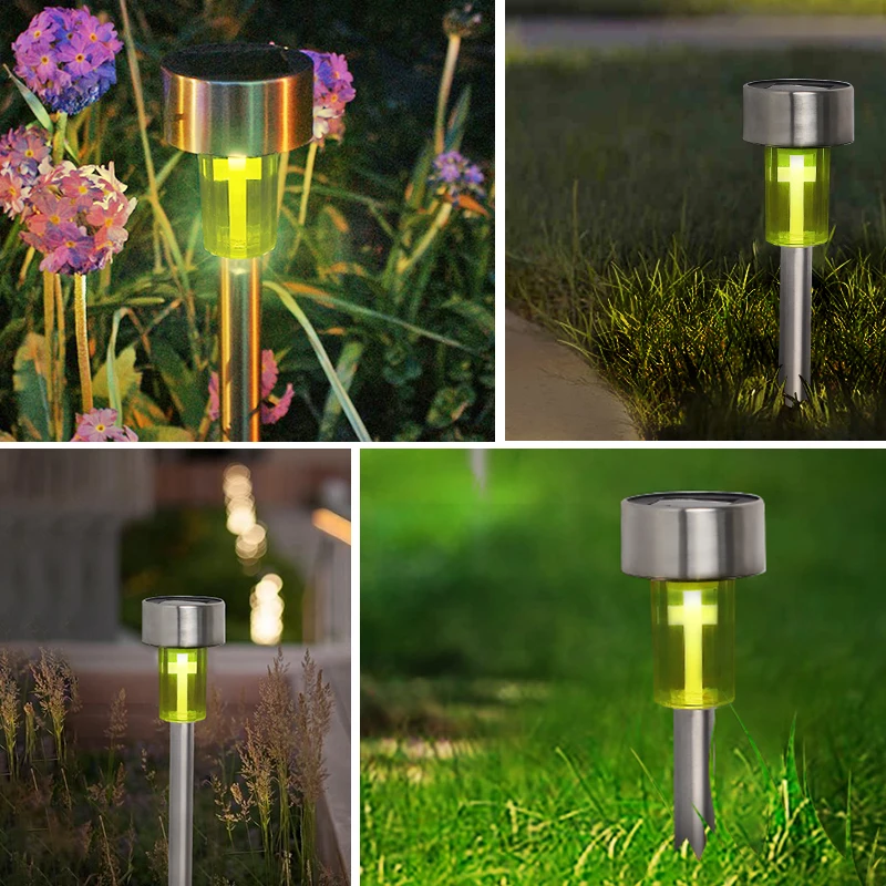 

Solar Lawn Lights Lanscape Garden Solar Panel Battery Powered DC 0.05W LED Solar Lawn Light Outdoor Path Lot Lamp Light Lawn LED