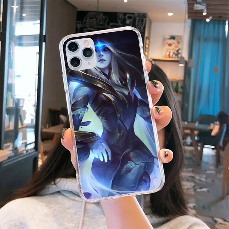 

League of legends Phone Case Transparent for iPhone 6 7 8 11 12 s mini pro X XS XR MAX Plus cover funda shell